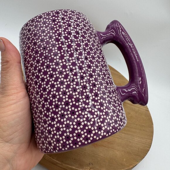 Sin Plomo Mexico Pottery Oversized Mug Beer Stein Decorative Piece Pitcher NICE - Picture 4 of 9